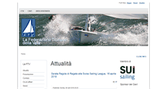 Desktop Screenshot of federvela.ch